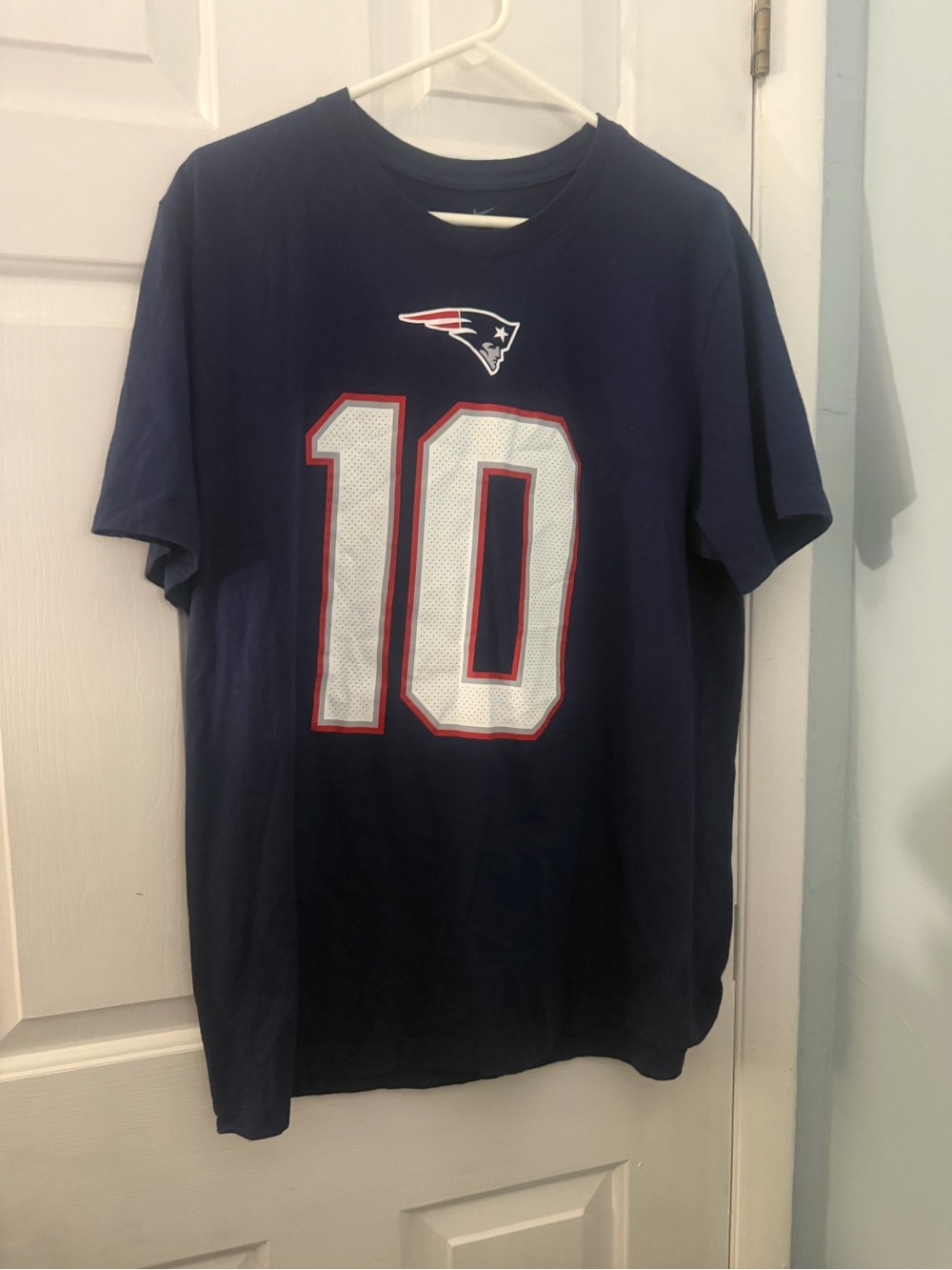 Nike New England Patriots Mac Jones #10 Men’s XL Navy T-Shirt NFL